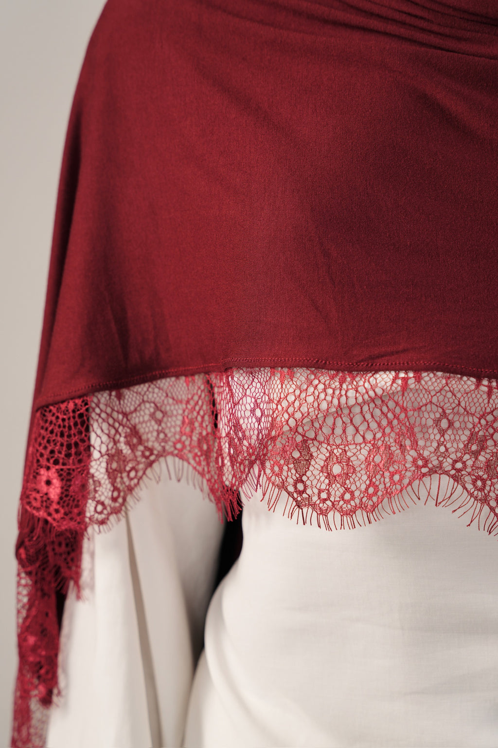 Lace Dark Burgundy