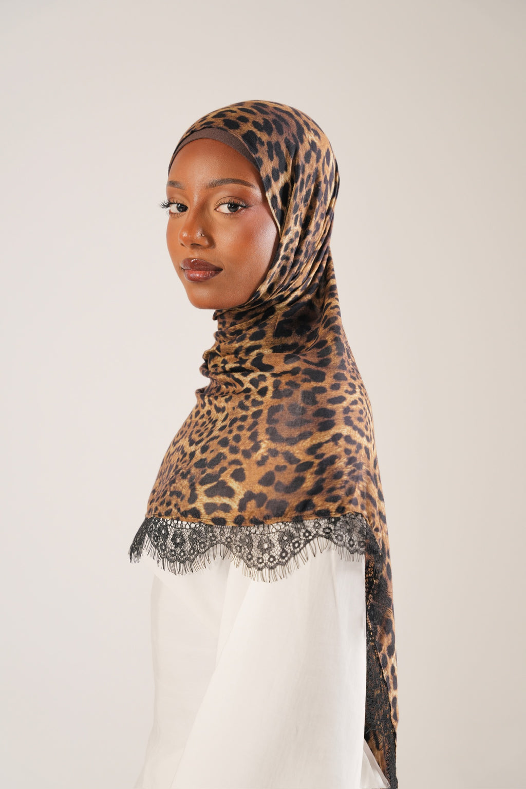 The Leopard Lace - Black
