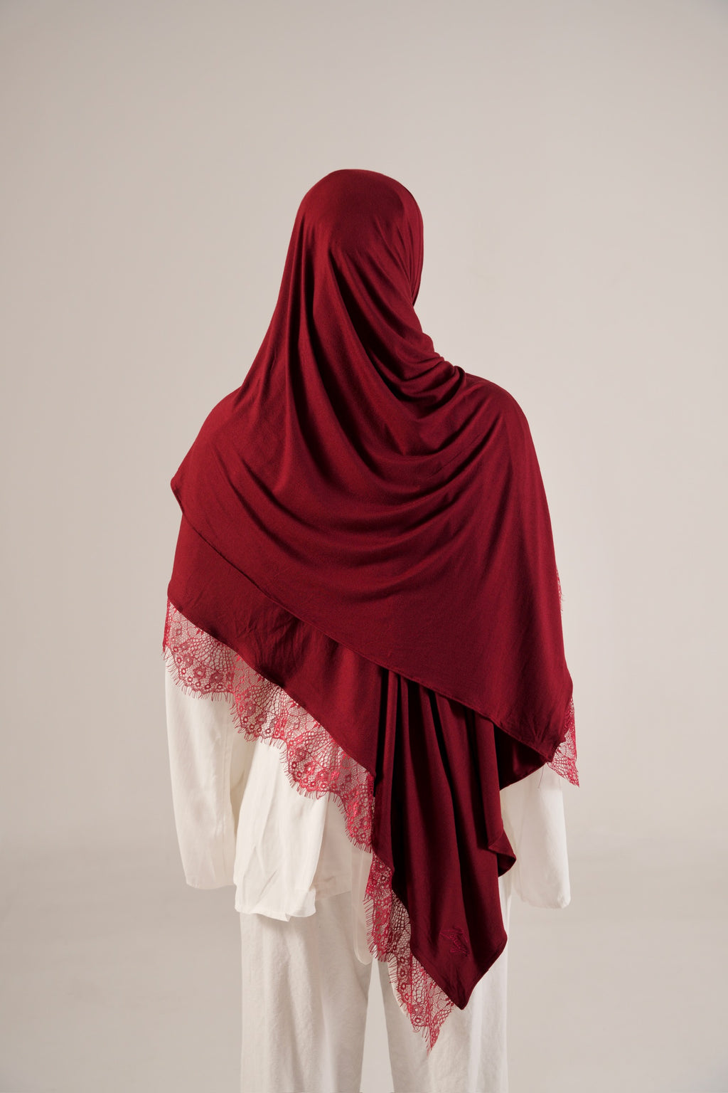 Lace Dark Burgundy