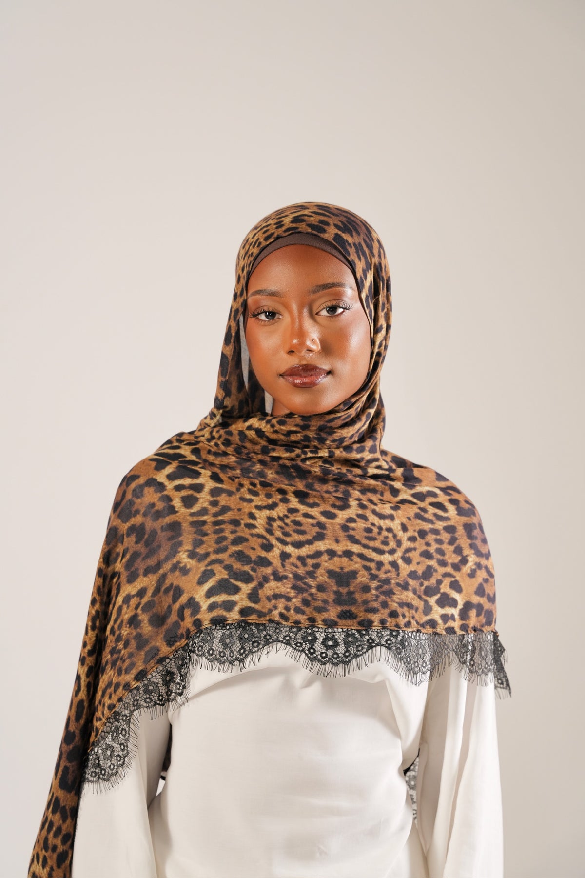 The Leopard Lace - Black