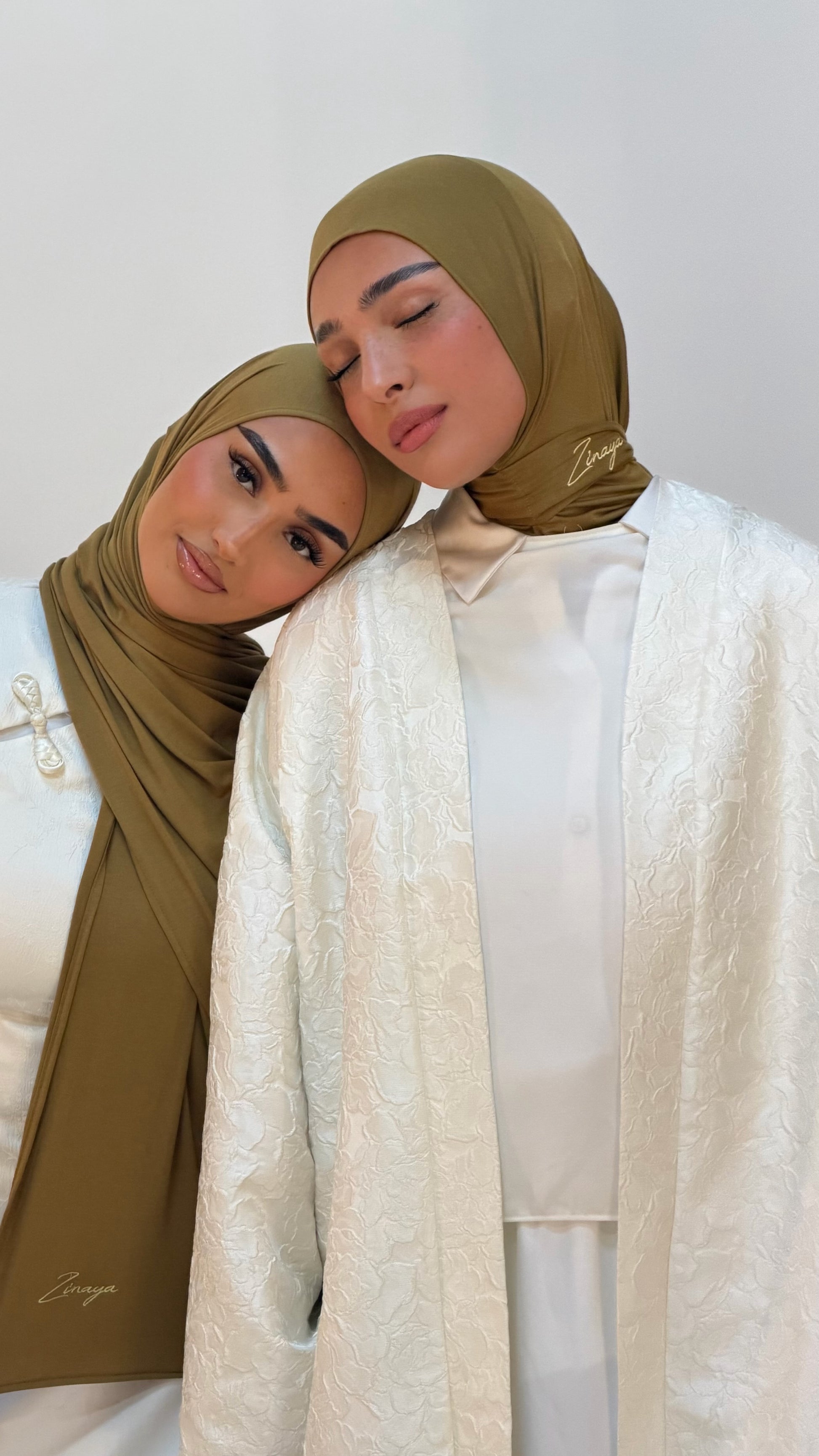 Hijab Bamboo Olive