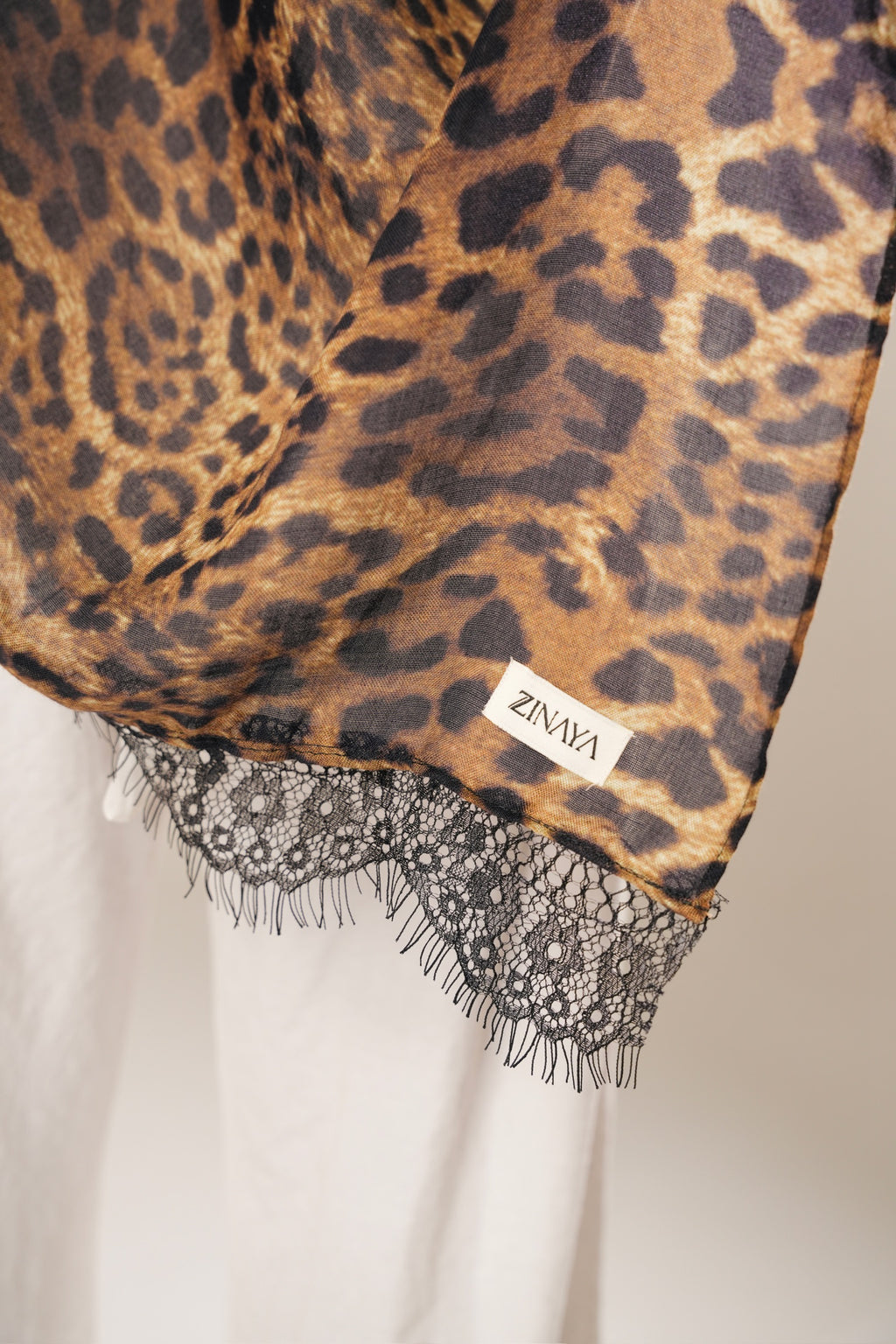The Leopard Lace - Black