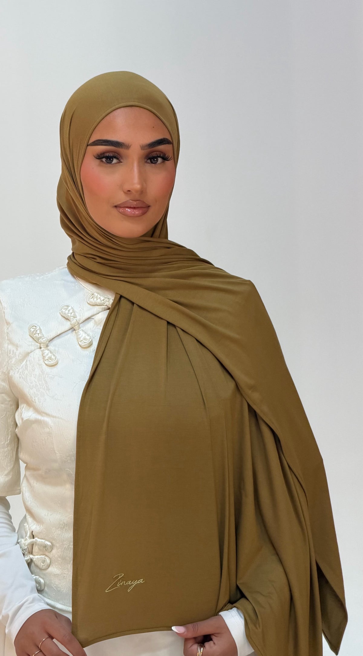Hijab Bamboo Olive