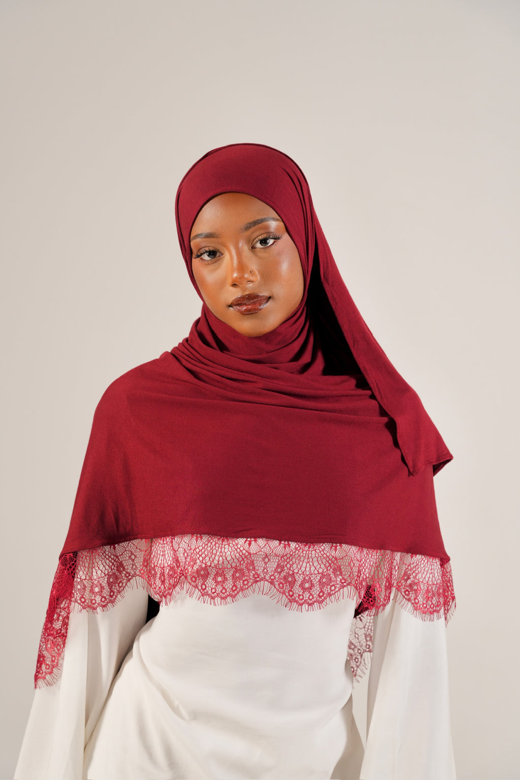 Lace Dark Burgundy