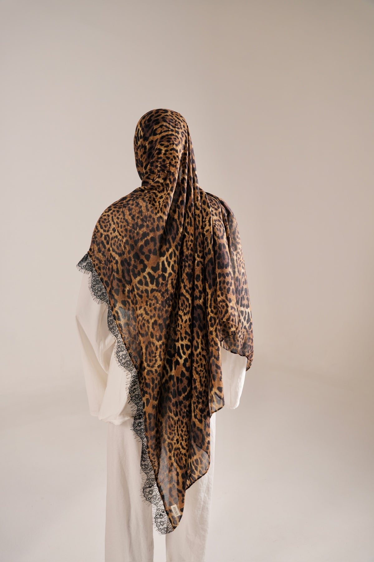 The Leopard Lace - Black