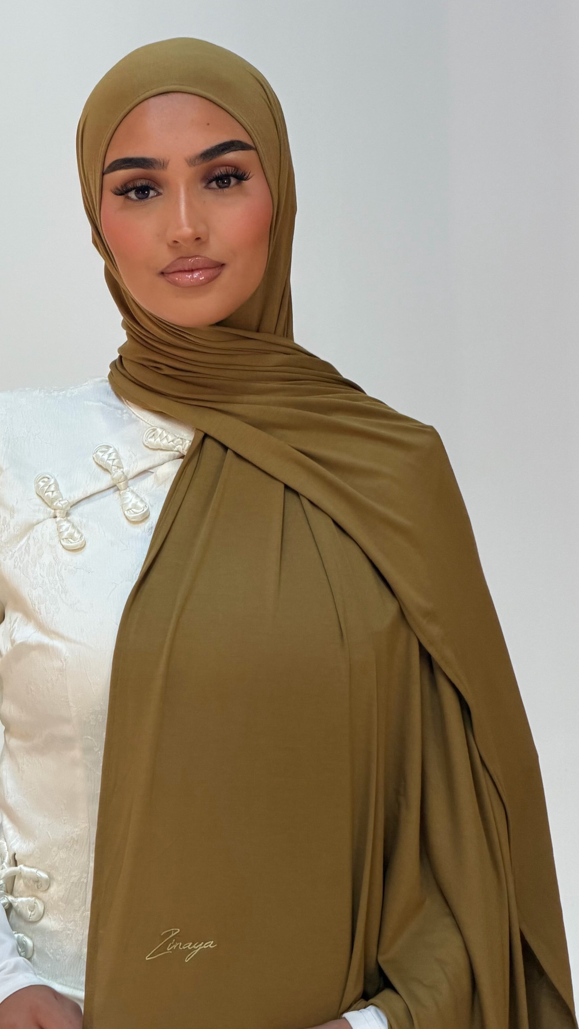 Hijab Bamboo Olive