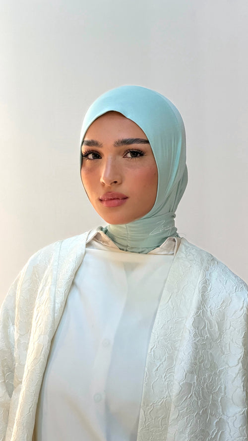 Cagoule Bamboo Bleu pastel