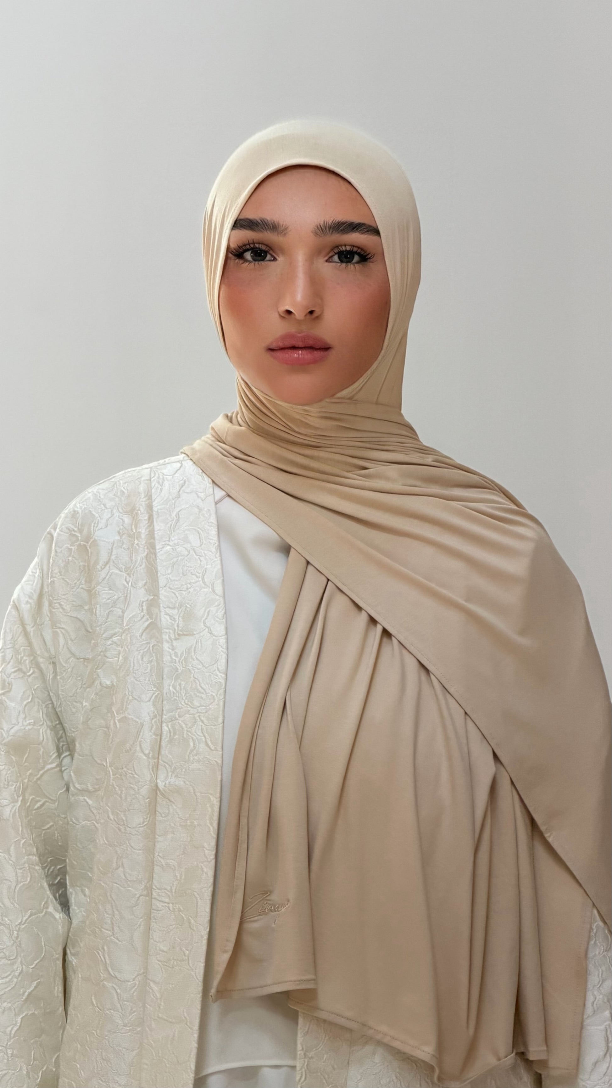 Hijab Bamboo Beige